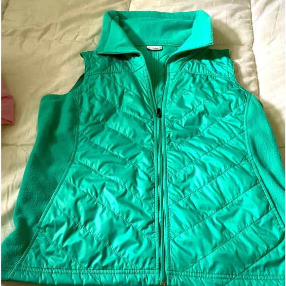 Columbia Other - Columbia Puffer Vest-XL girls-excellent used condition-aquamarine-